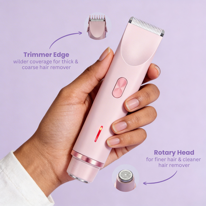2-in-1 Dual Head Bikini Hair Trimmer