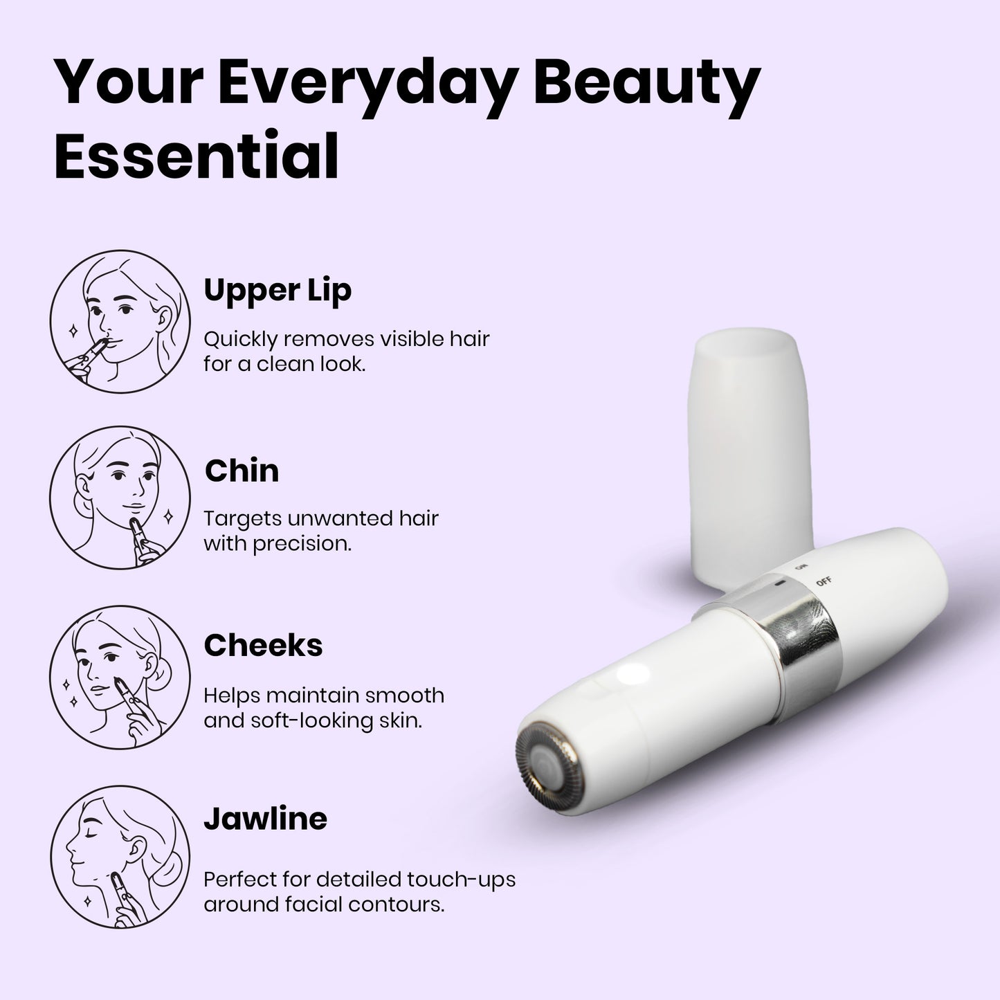 Mini Facial Hair Remover