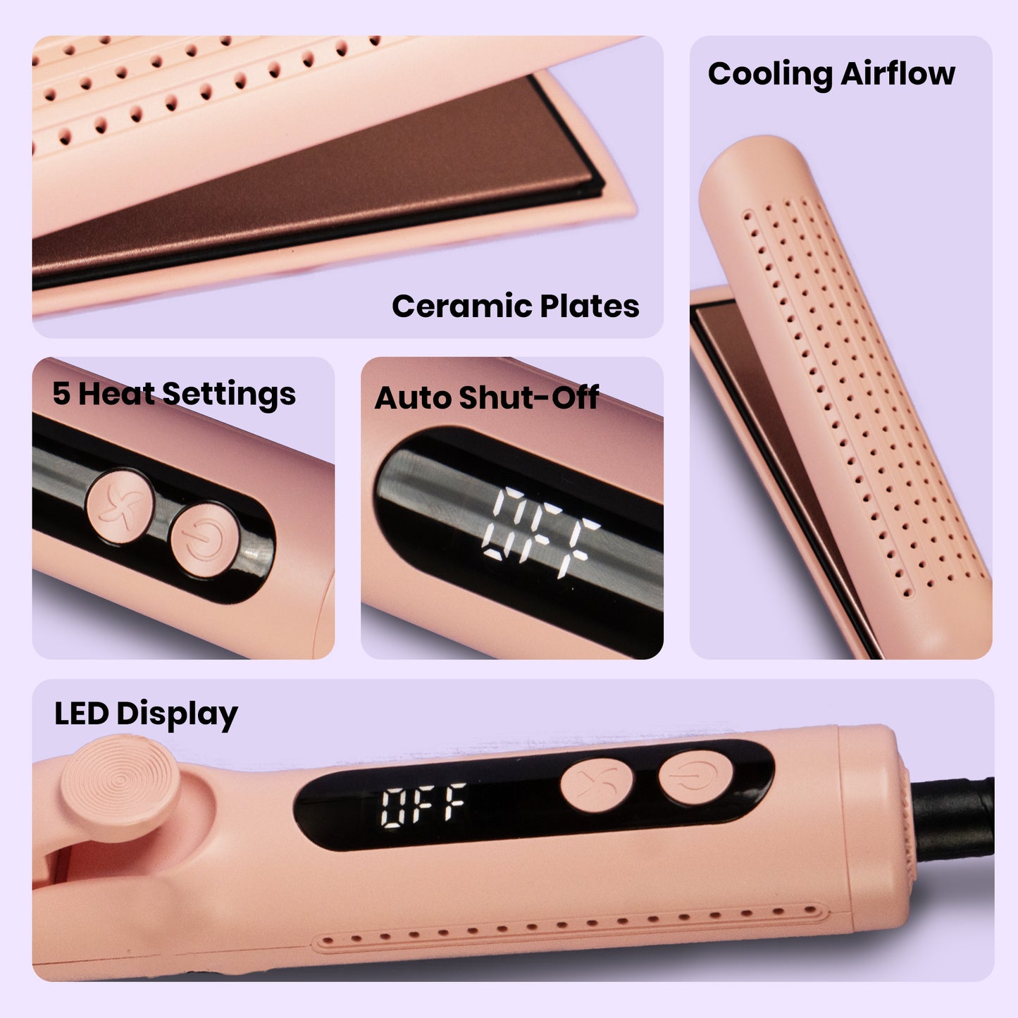 Airflow 2-in-1 Hair  Styler & Straightener