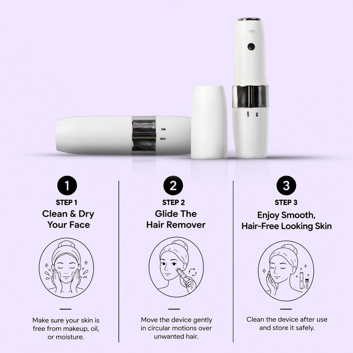 Mini Facial Hair Remover